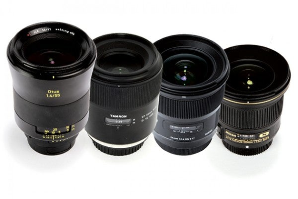 Camera lenses.